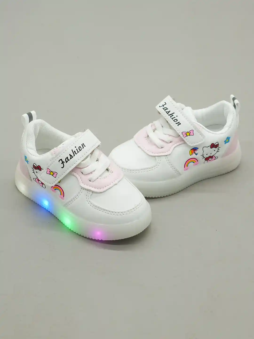 Buy Happy Feet Girls PU Sneakers Casual Shoes for Girls 32867073