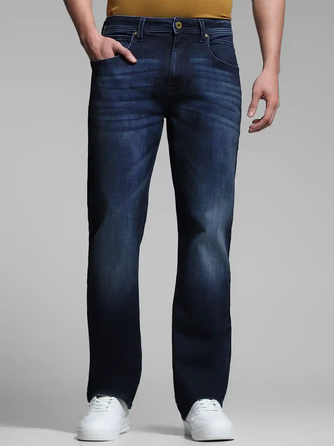 High Rise Mens Hip Hugger Jeans Buy Jack Jones Men Bootcut High - Main Image