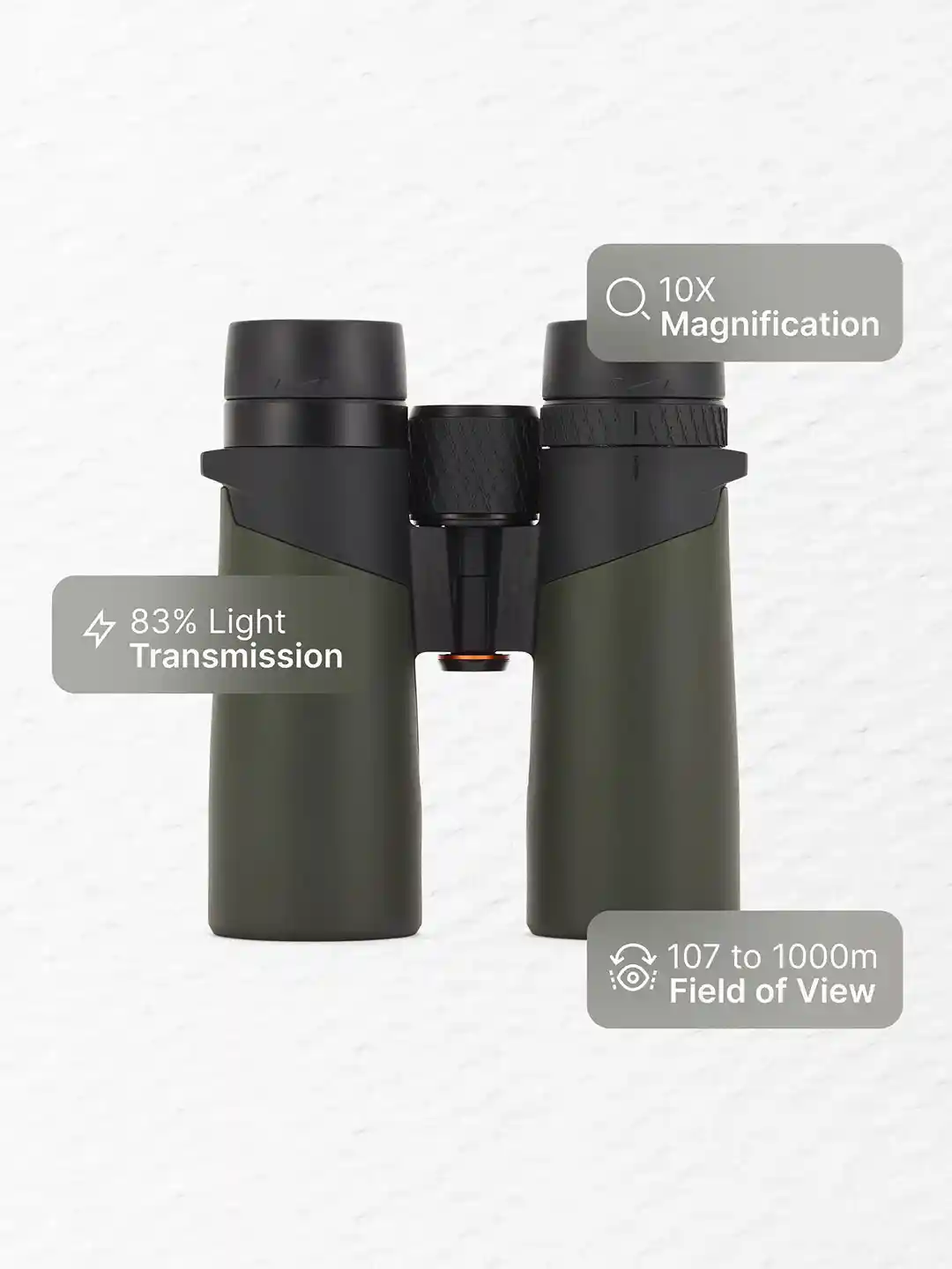 Buy Decathlon SOLOGNAC Wildlife Binoculars 900 Sports