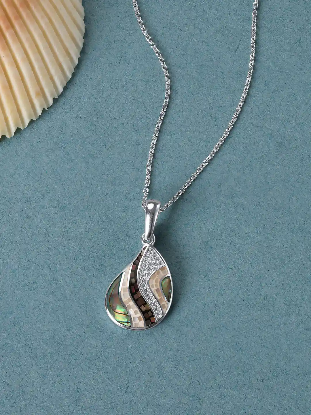 Buy Mia by Tanishq 925 Sterling Silver Cubic Zirconia Detailed