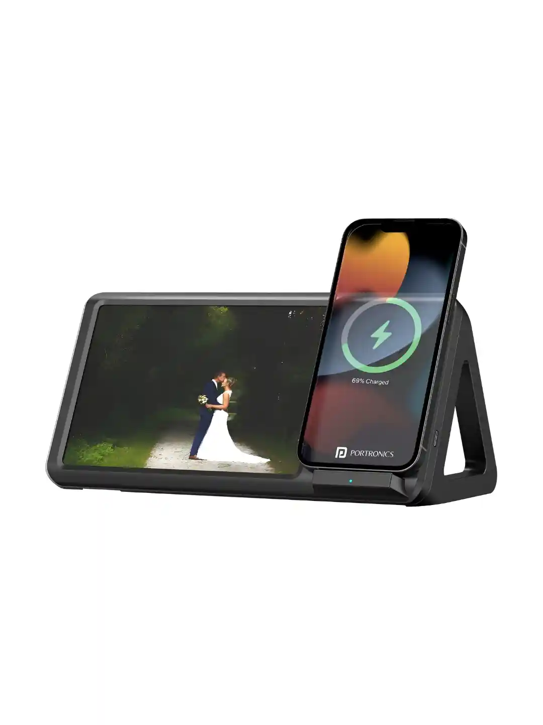 Portronics Freedom Provides Double Utility- 15W Wireless Charger For Your  iPhone 12