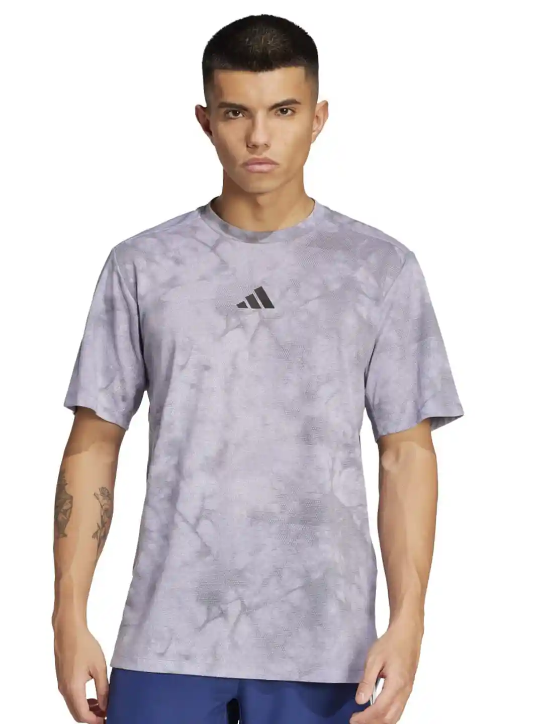 Buy ADIDAS Power AOP Brand Logo Printed T-shirt Tshirts for Men