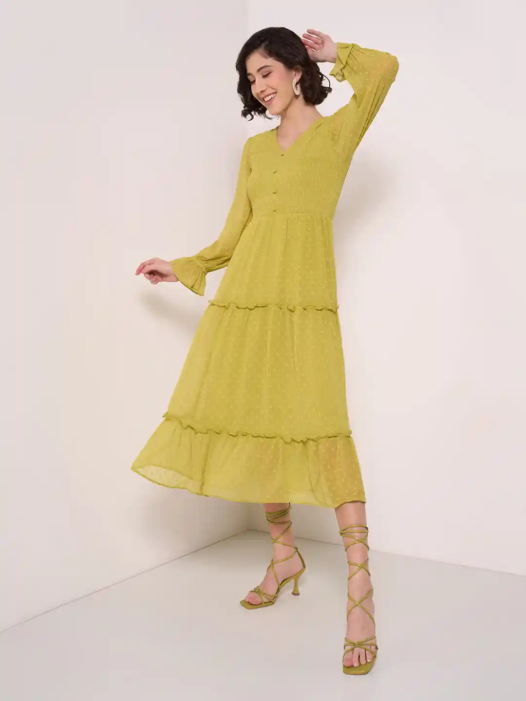 Buy Honey by Pantaloons Maxi Midi Dress Dresses for Women - Main Image