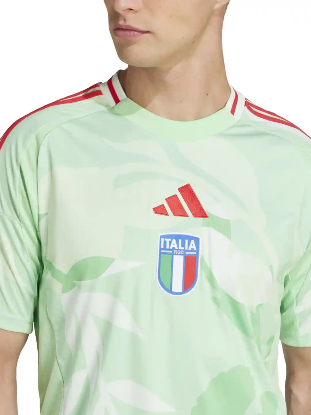 Buy ADIDAS Italia FIGC Printed Crew Neck T-shirt Tshirts for Men