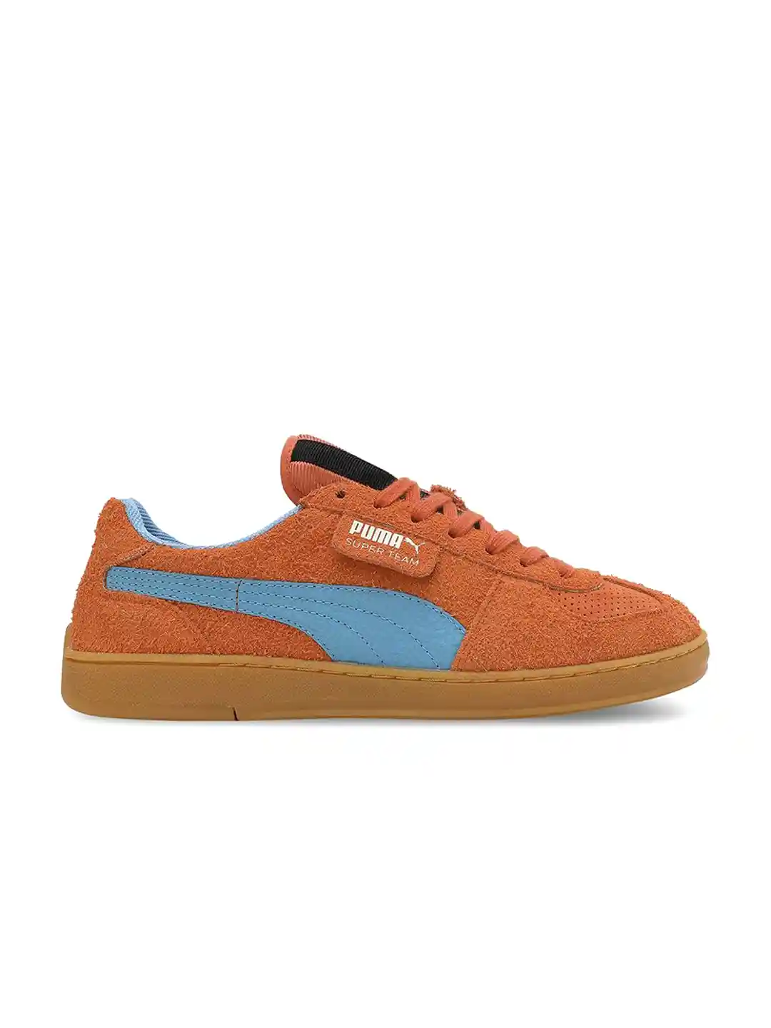 Orange Puma Suede Blue Trainers Puma Super Team No 14 Unisex Sneakers