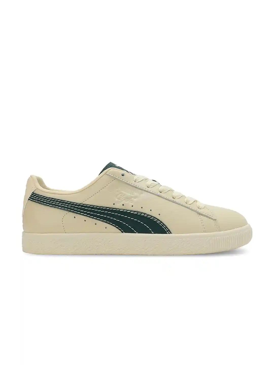 Buy Puma Clyde Players Lane Unisex Leather Sneakers Casual Shoes