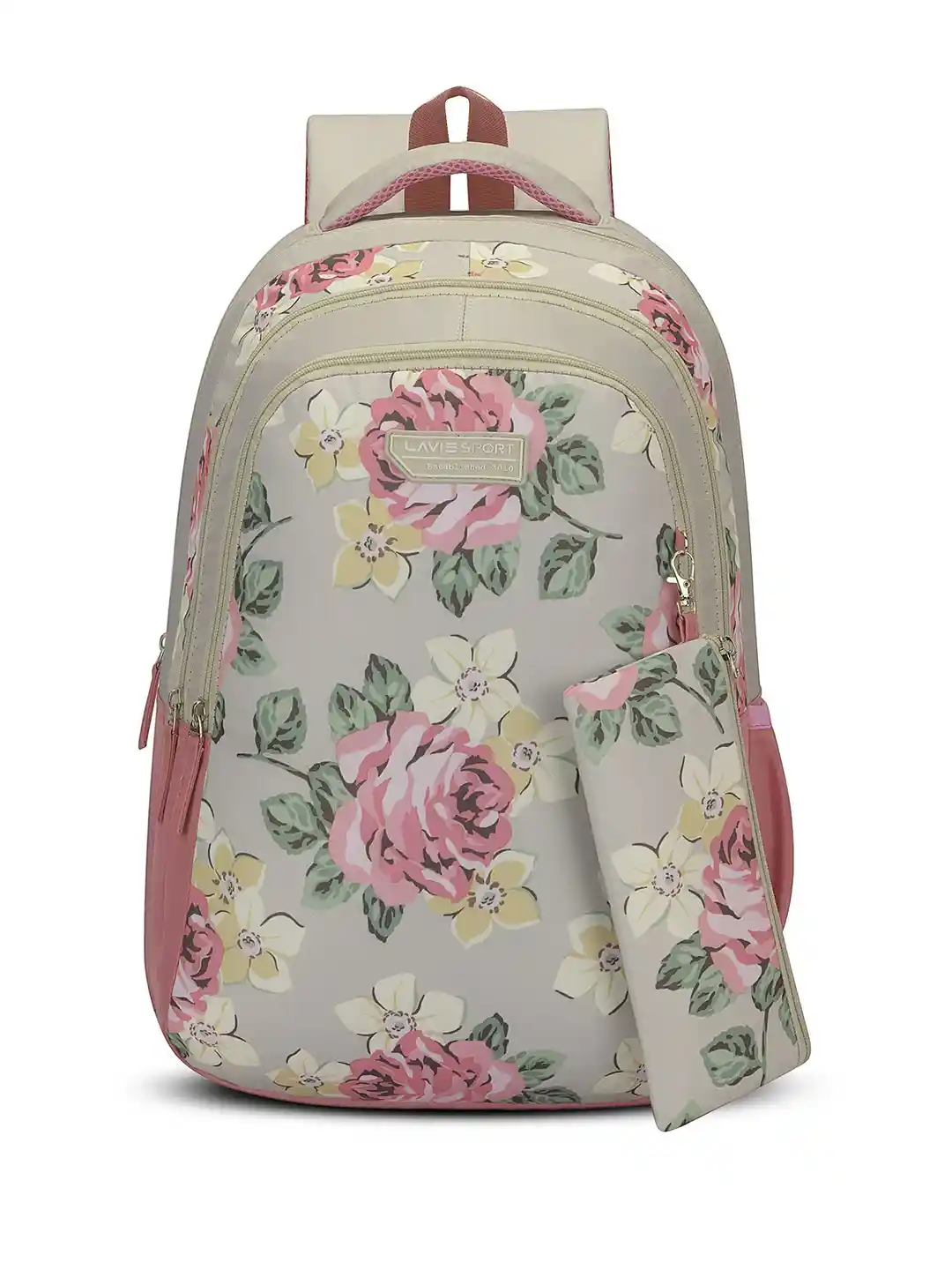 Buy Lavie Sport Buttercup Laptop Backpack With Pencil Pouch 36L