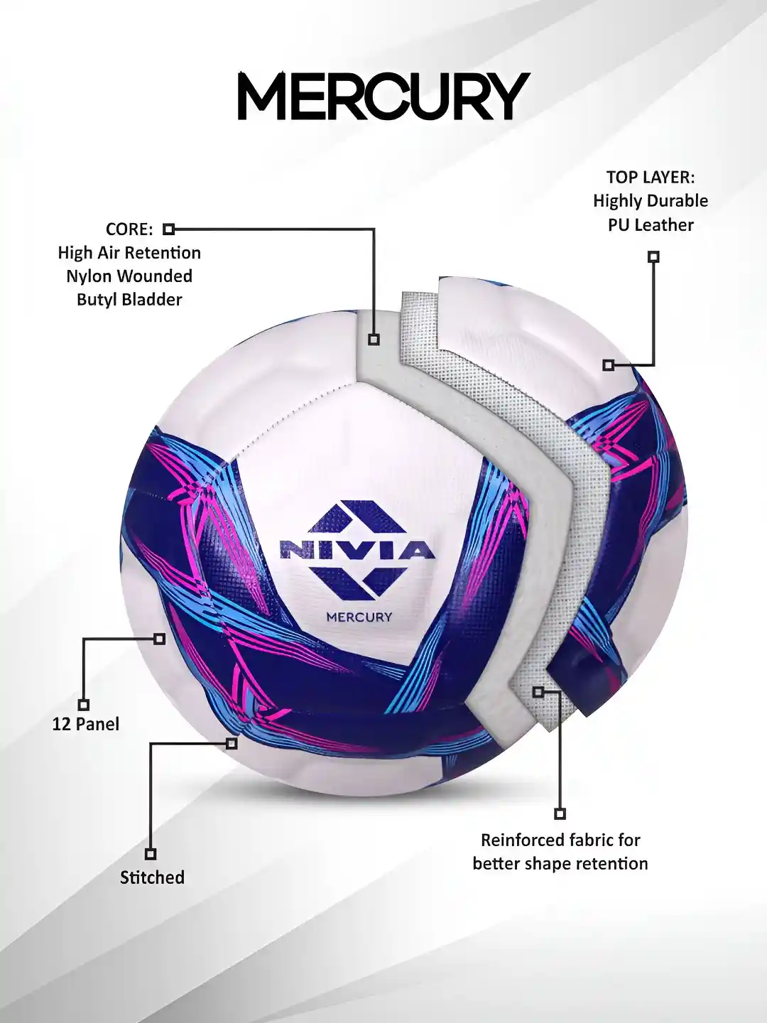 Buy NIVIA Pebbled Sports Football Sports Balls for Unisex
