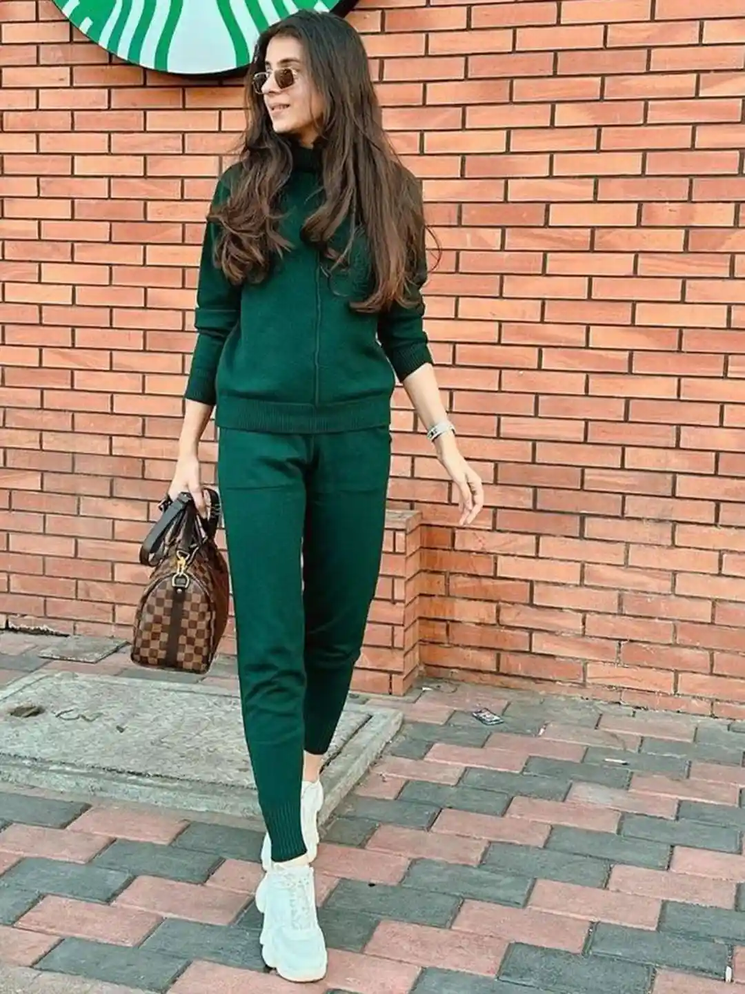 Buy Miss Mosa By Akanksha High Neck Freddy Luxury Sweatshirt With