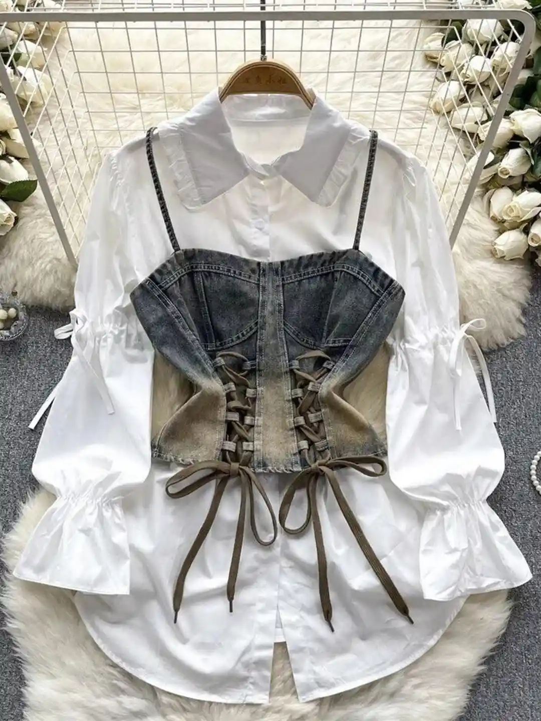 stylecast corset top casual