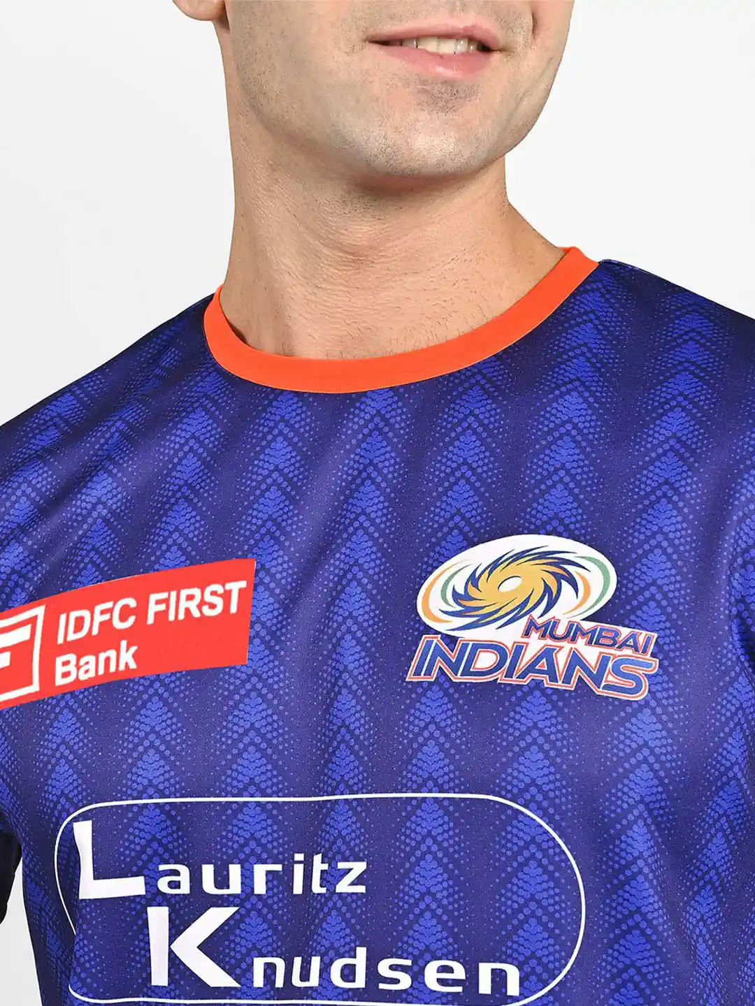 Buy Skechers Men Mumbai Indians IPL Training Replica Jersey 2025