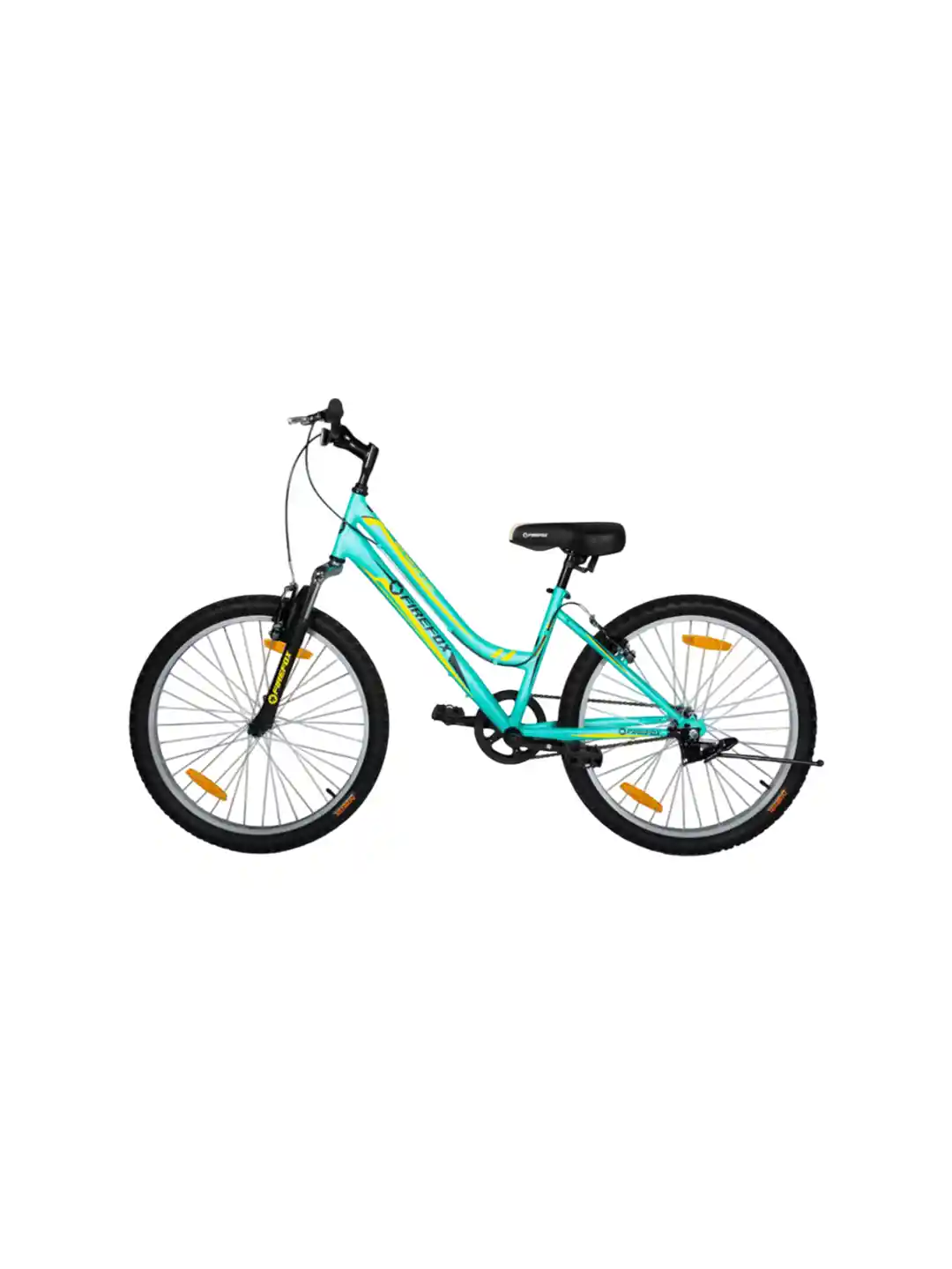 Buy FIREFOX Breeze 24T Hybrid Cycle (Single Speed, Green, Front