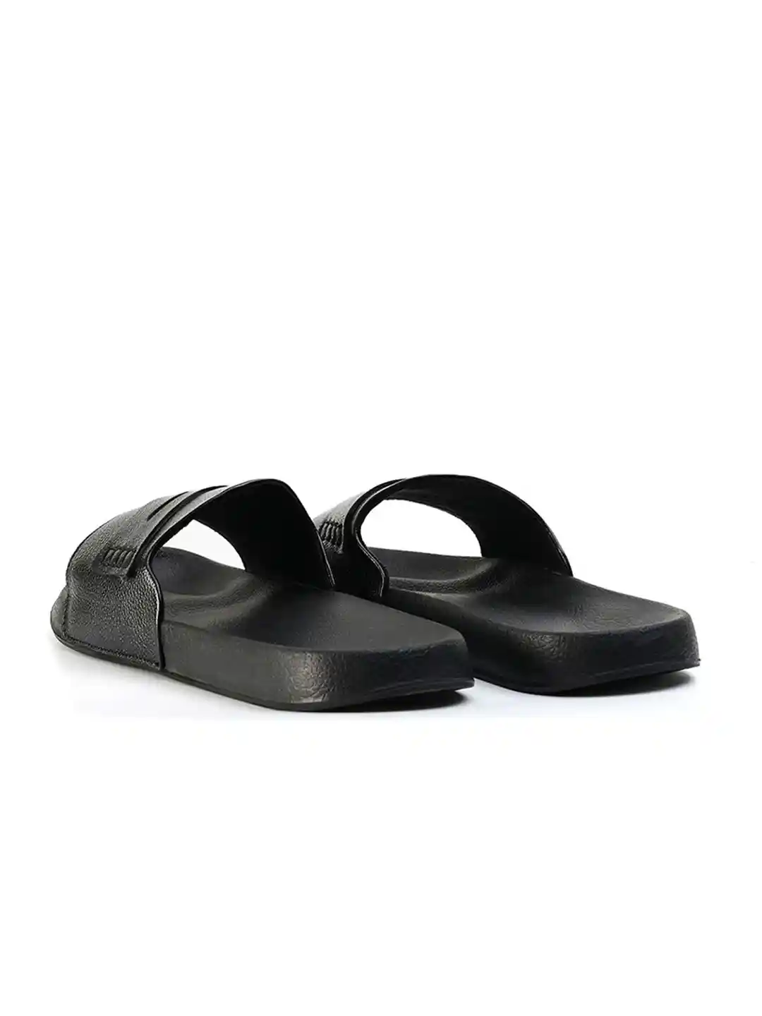 Buy MONKSTORY Men Old Money Minimalist Sliders Black Flip