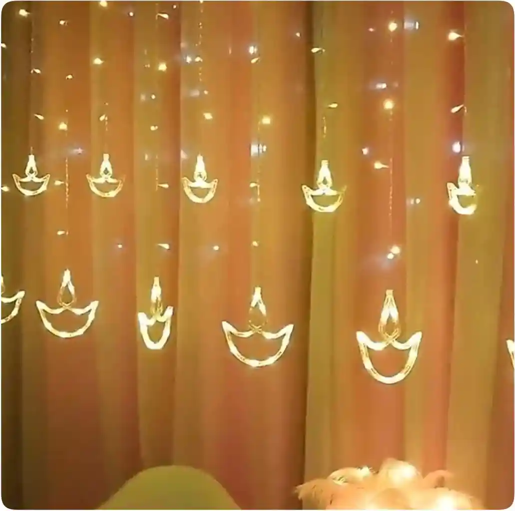 Buy SPARK WORLD Yellow Moon Shape String Lights - String Lights
