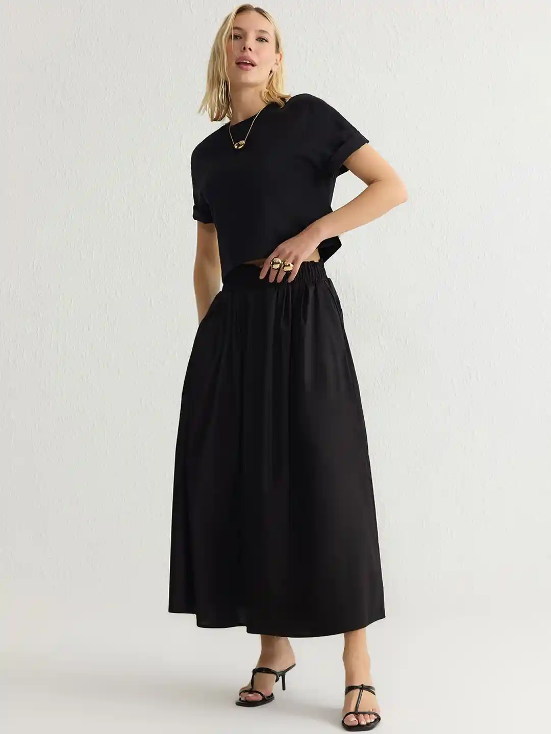 Buy Trendyol Women Flared Midi Skirt - Skirts for Women