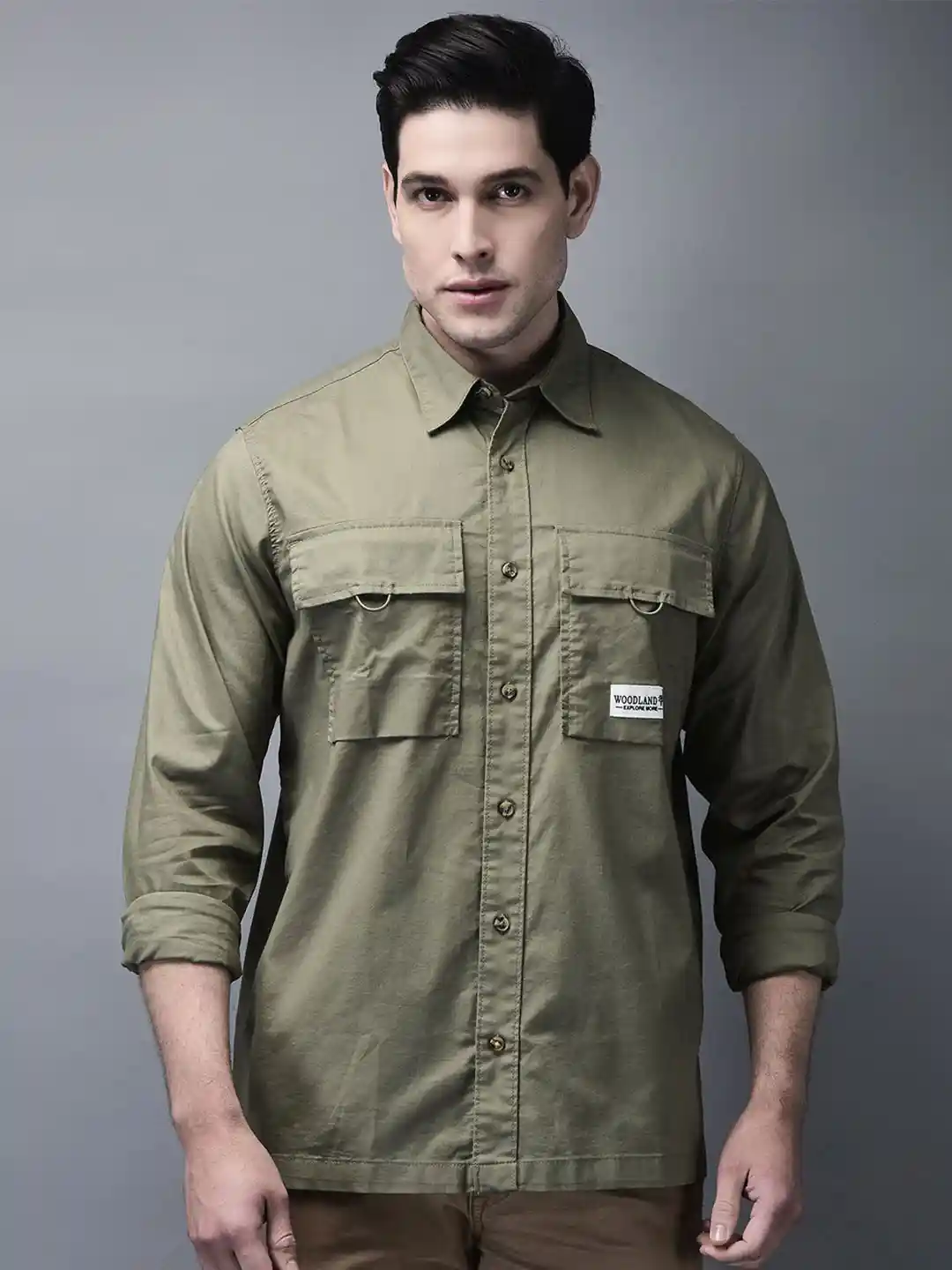 Buy Woodland Men Shirt Shirts for Men 32386383 Myntra