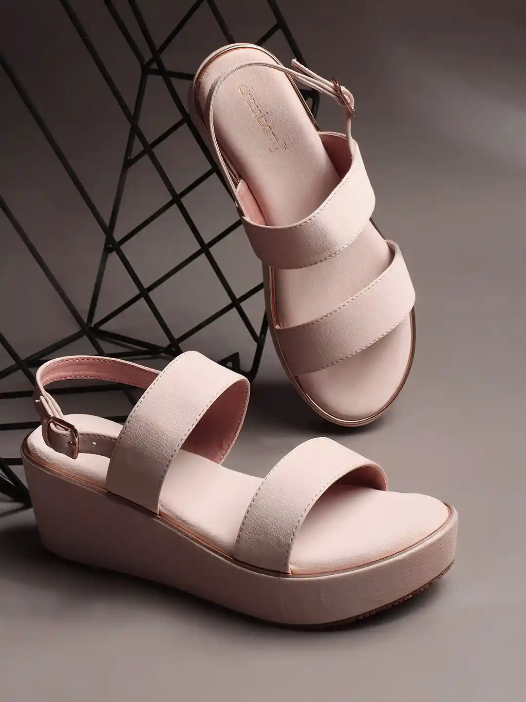 Buy DressBerry Women Open Toe Platform Heel Sandals Heels for