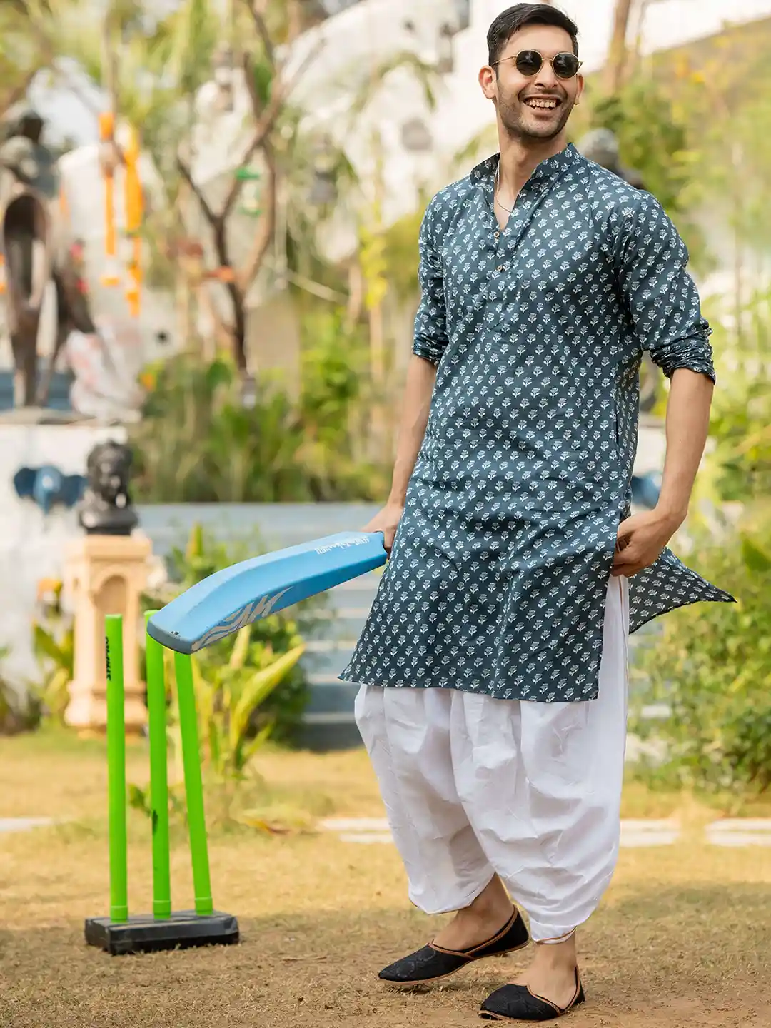 Buy Shasak Men Floral Printed Kurta Kurtas for Men 32441094 Myntra