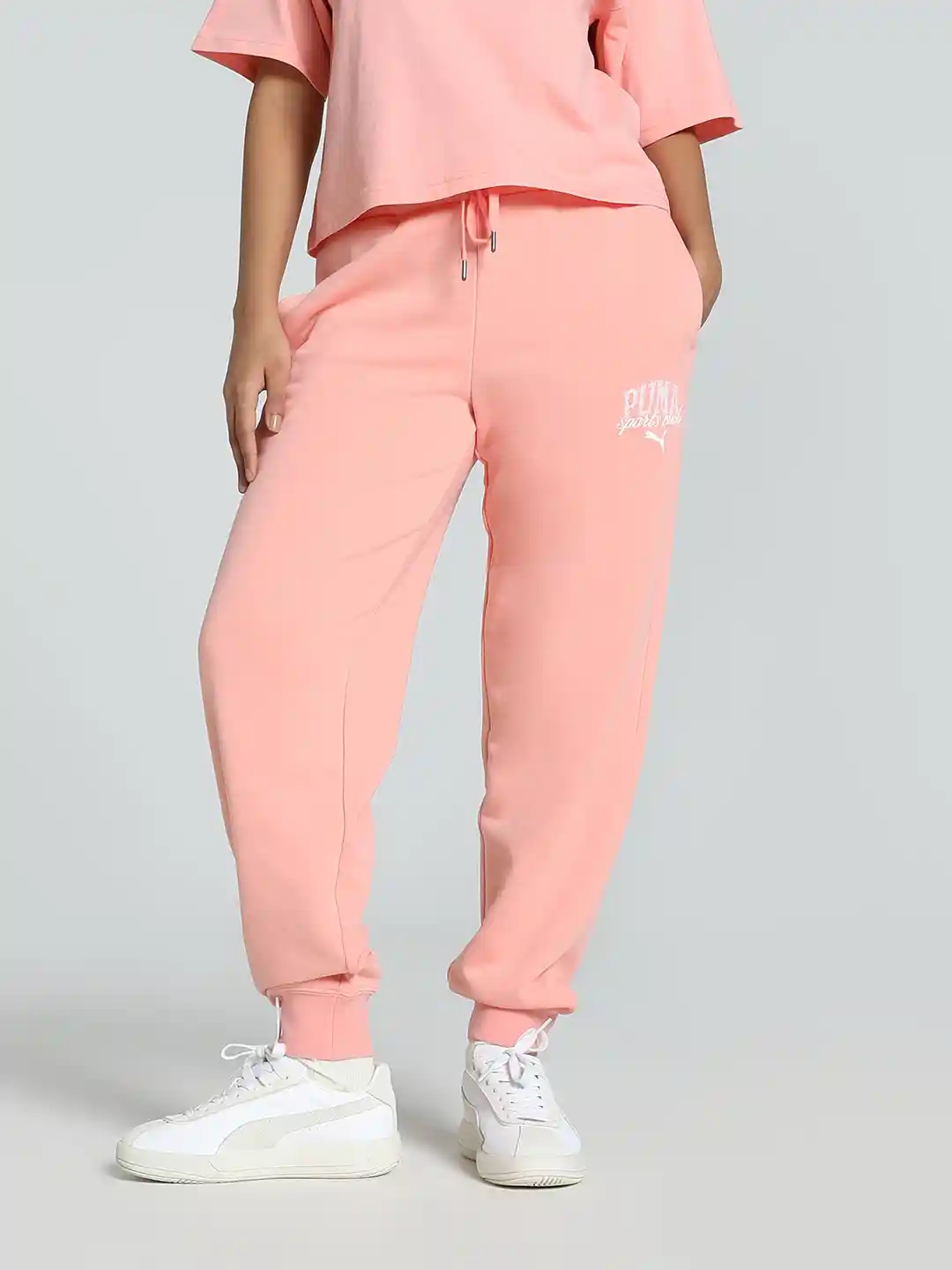 Puma Pink Jogging Pants Womens Sweatpants Puma Jogging Bottoms