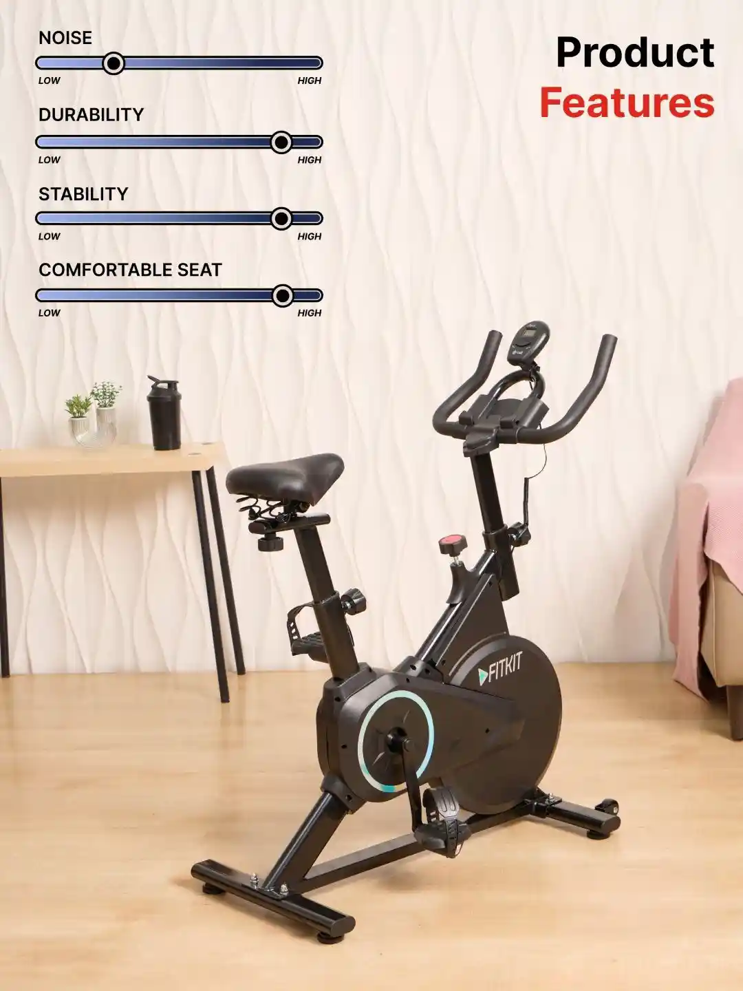 Gym Equipment Spin Bike For Sale 18kg Flywheel BIONFIT Spin