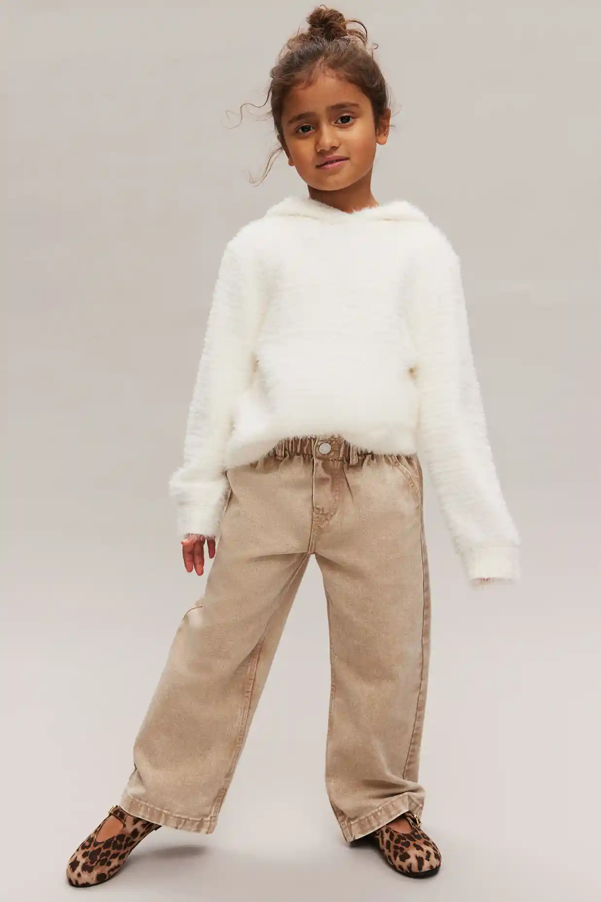 Buy H&M Wide Leg Paper Bag Jeans Jeans for Girls 32494869 Myntra