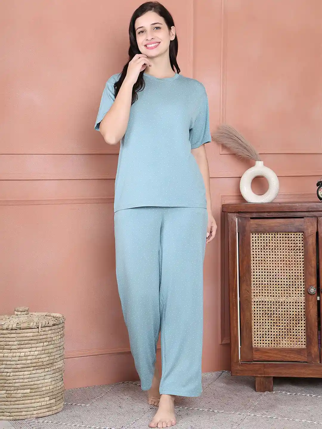 Buy Kanvin Women T-shirt Pyjamas Night suit Night suits for