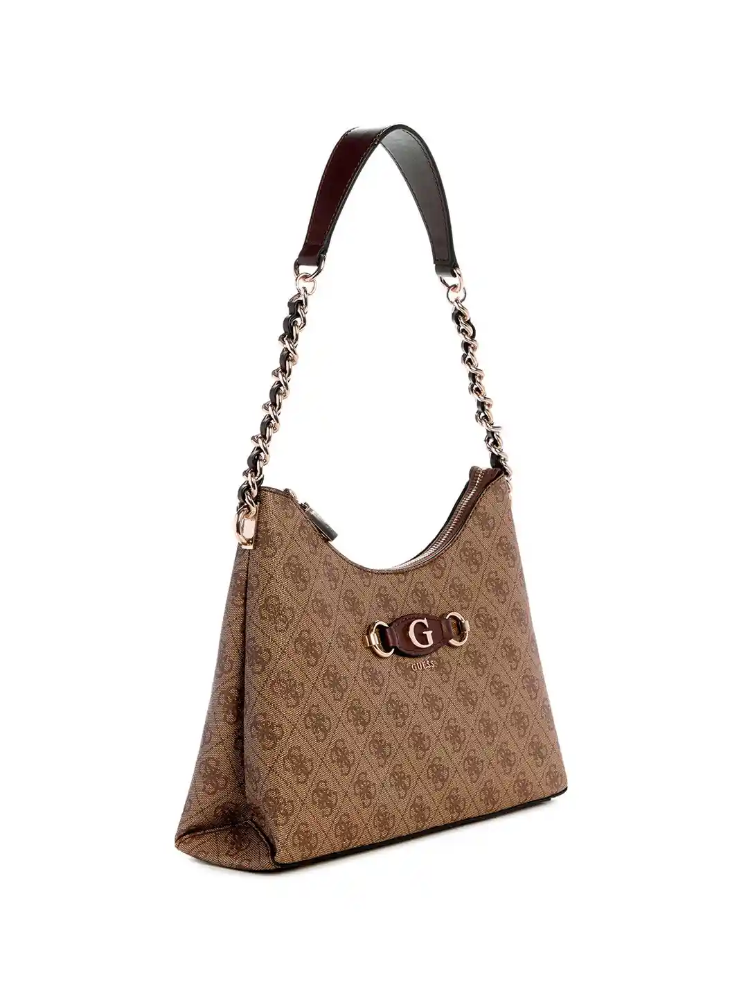 GUESS Printed PU Bucket Shoulder Bag