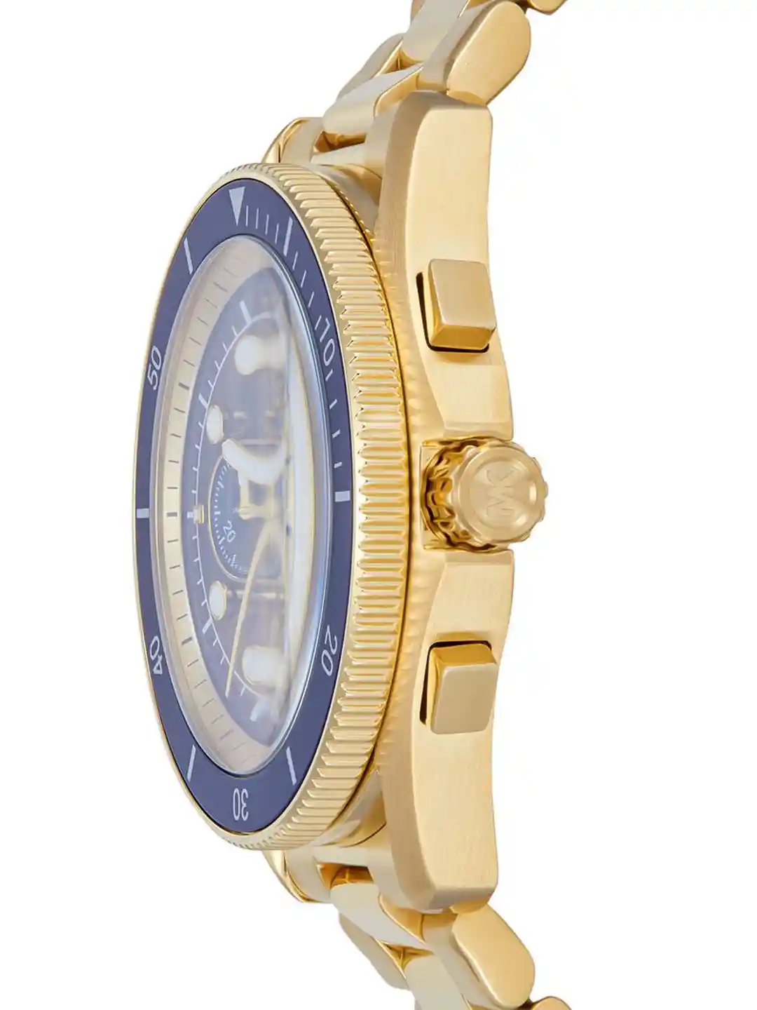 Michael Kors Men Skeleton Dial Stainless Steel Straps Reset Time Analogue  Watch MK9202