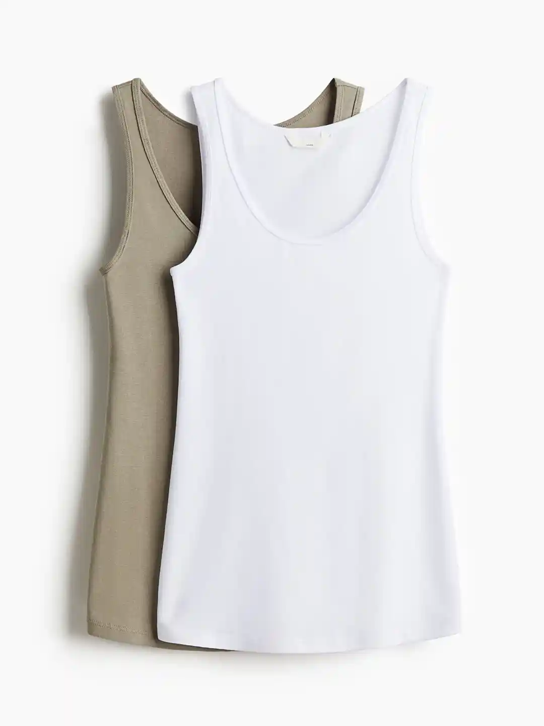 Buy H&M Mama 2-Pack Cotton vest Tops Tops for Women 32226101