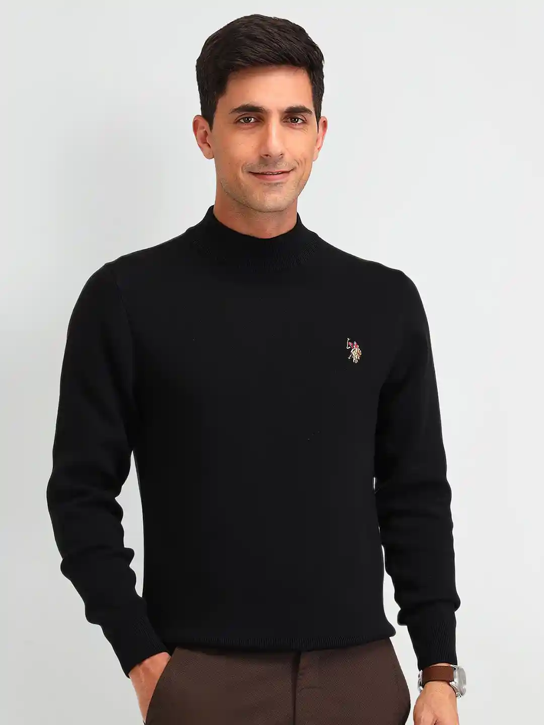 Buy Polo Denim Men Round Neck Longline Pullover