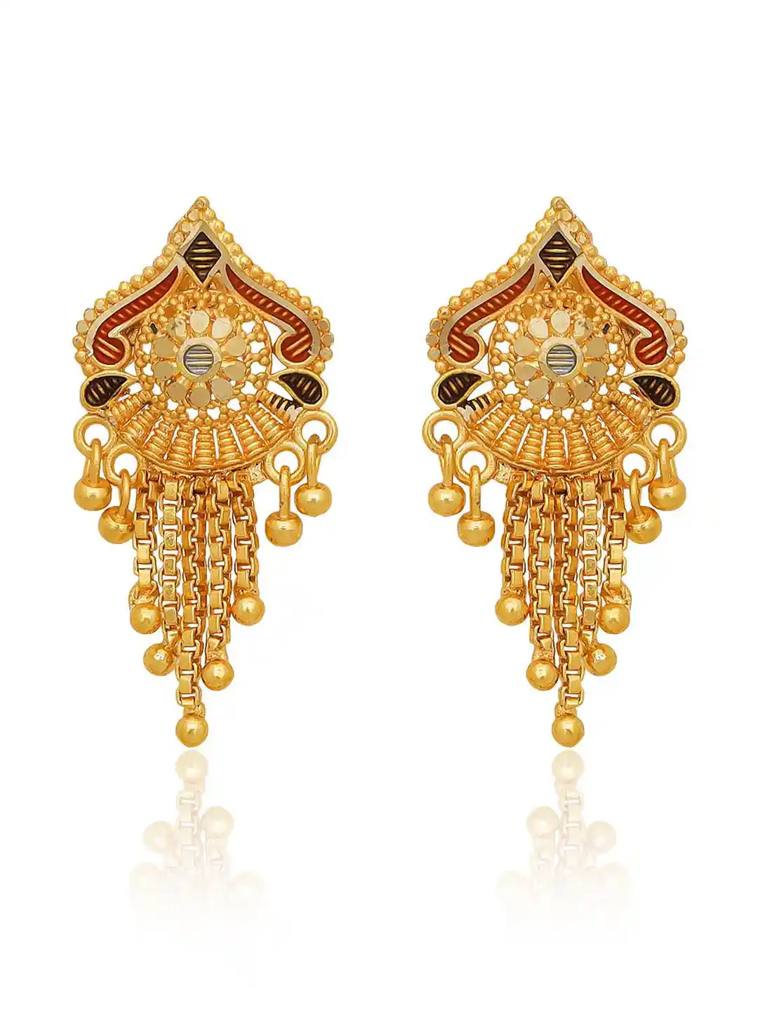 Buy arch fashion Women Gold Earrings Earrings for Women 35537100