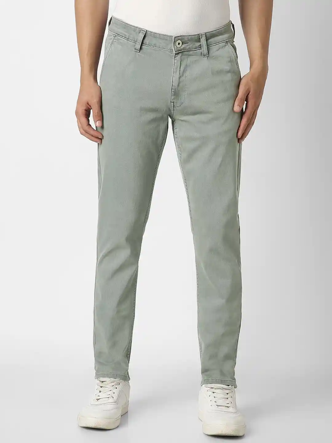 Buy VAN HEUSEN DENIM LABS Men Slim Fit Mid-Rise No Fade Clean Look