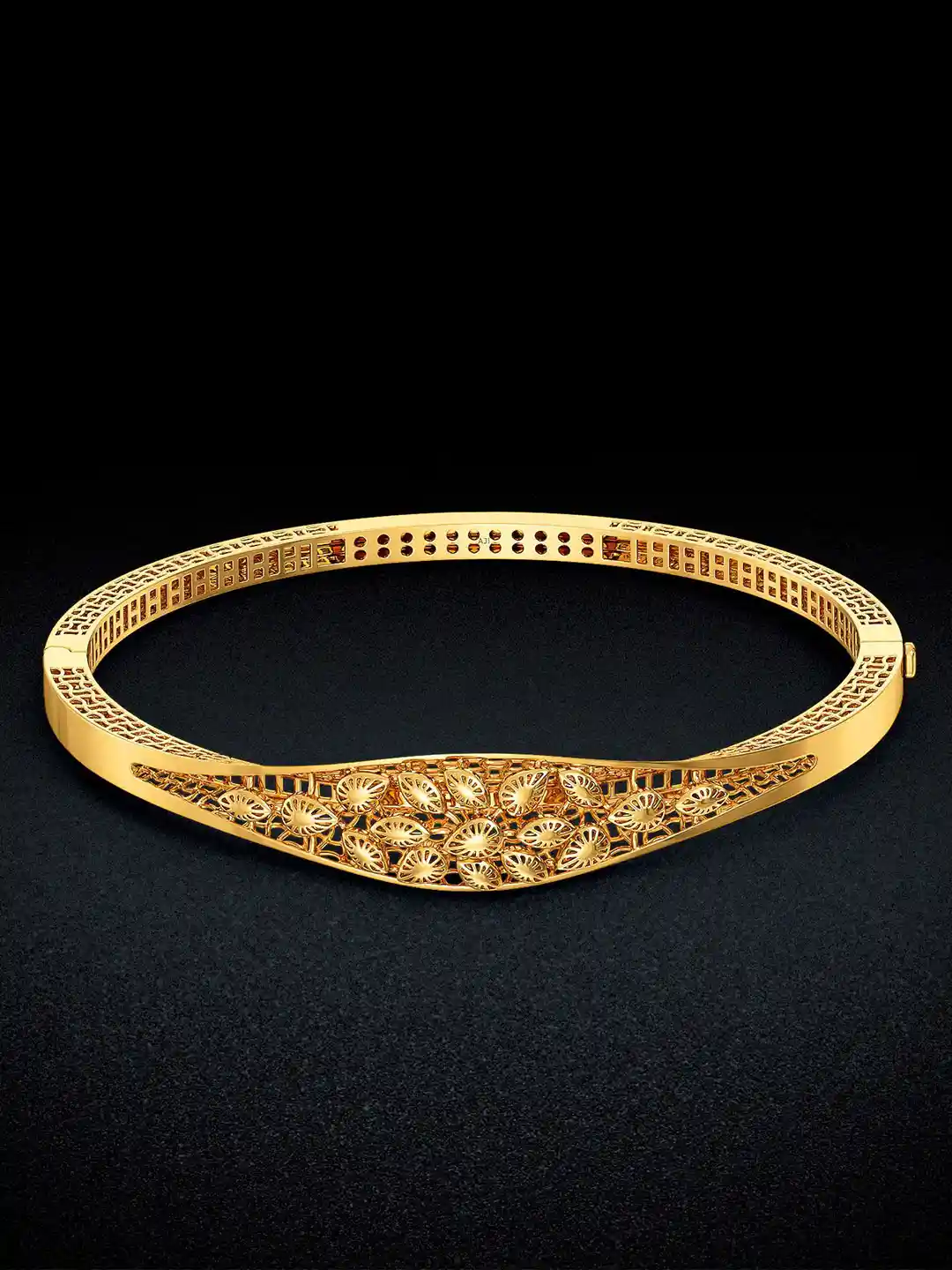 Light Weight Joyalukkas Bracelets Buy Joyalukkas Gold 22K Floral