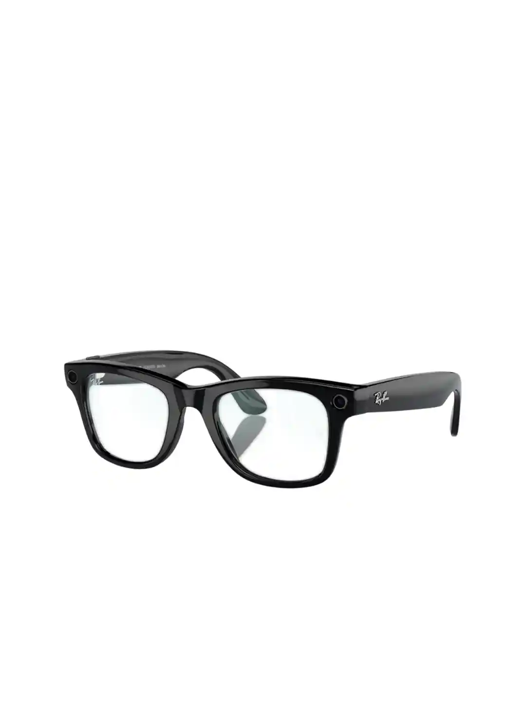Buy Ray-Ban Meta Wayfarer Unisex Clear Lens Shiny Black colour
