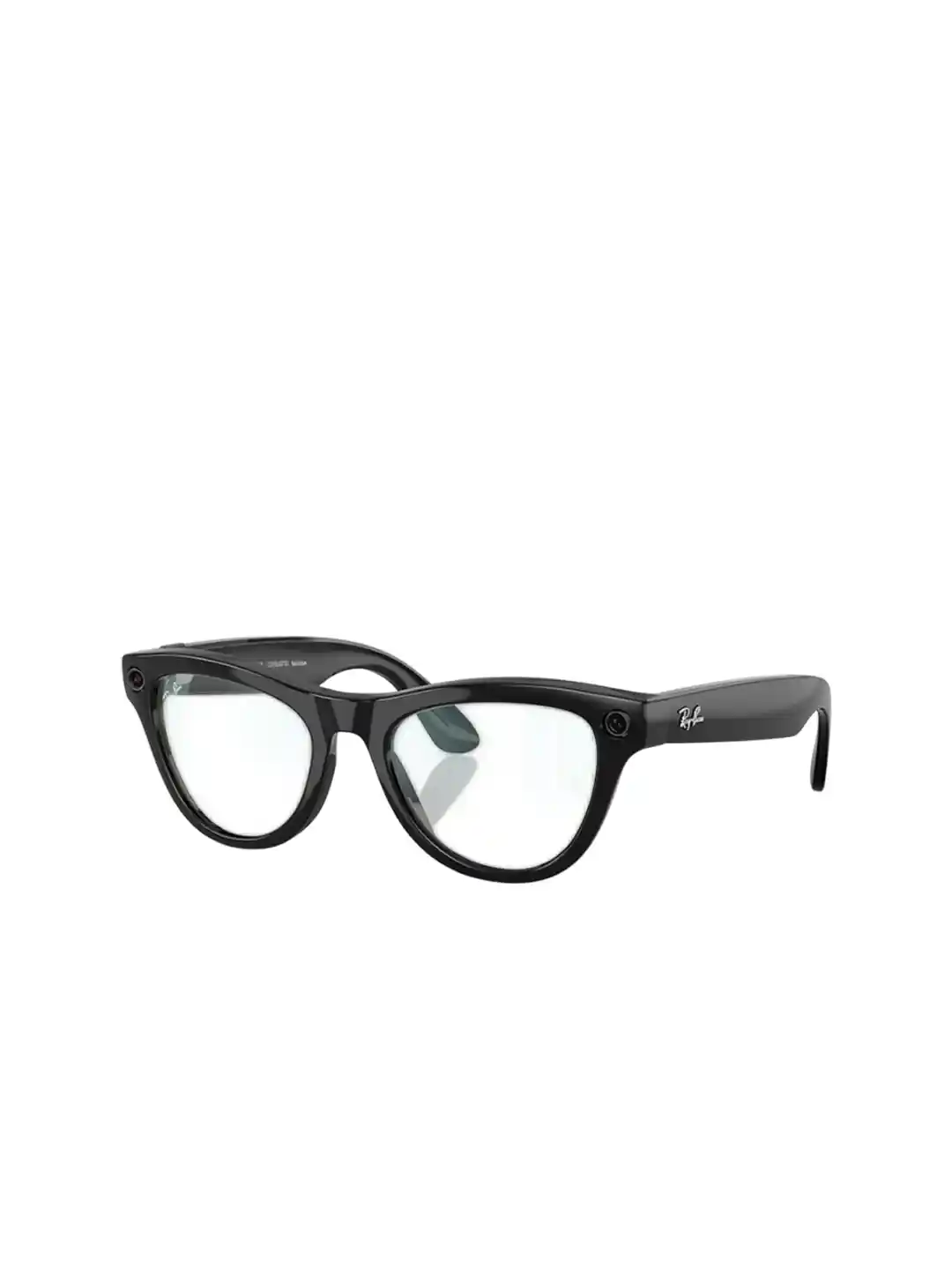 Buy Ray-Ban Meta Skyler Unisex Clear Lens Shiny Black colour