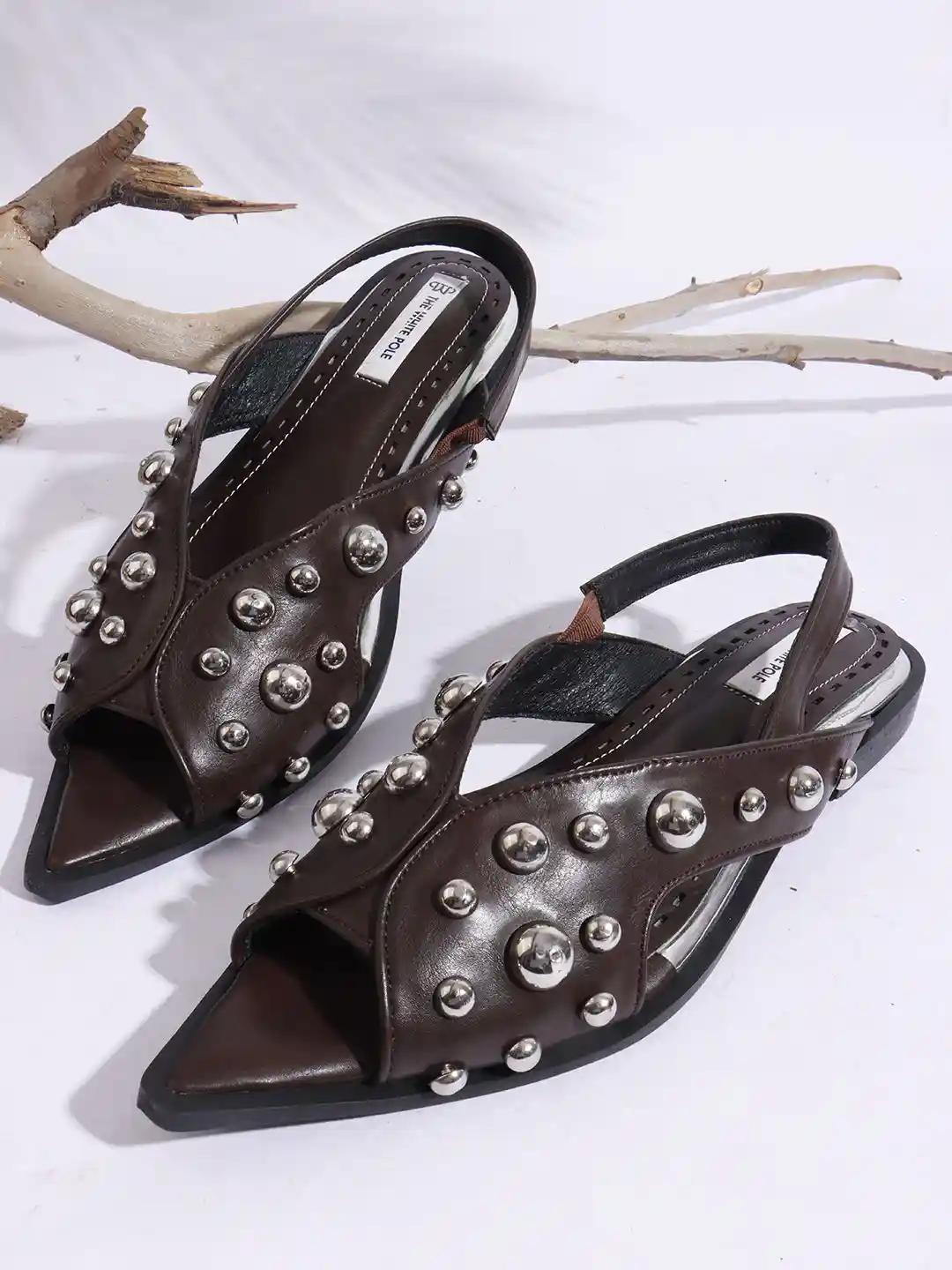 Buy THE WHITE POLE Trendy Women's Flat Mules Perfect for Office