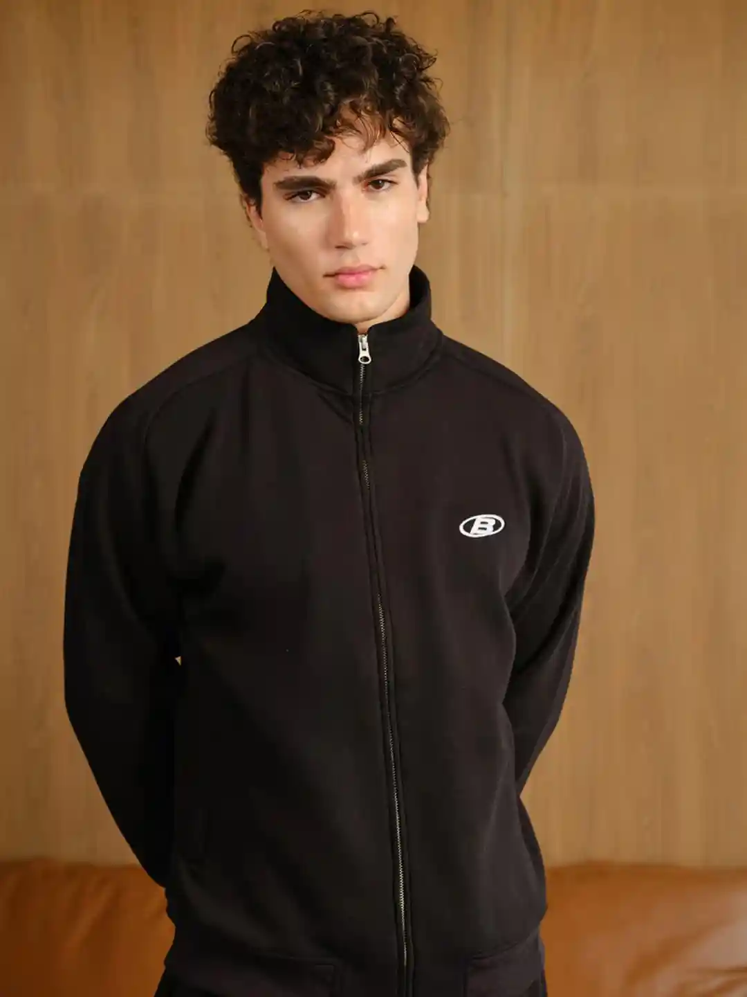 Buy Bonkers Corner Men High Neck Zipper Jacket Jackets for Men