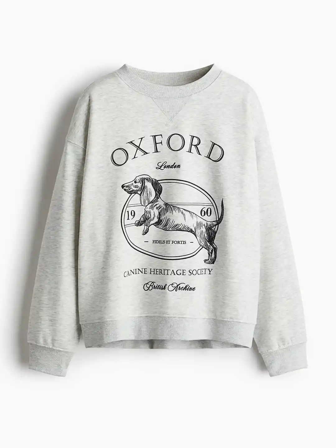 H&m Society Sweatshirt Buy H&M Text-Motif Sweatshirt