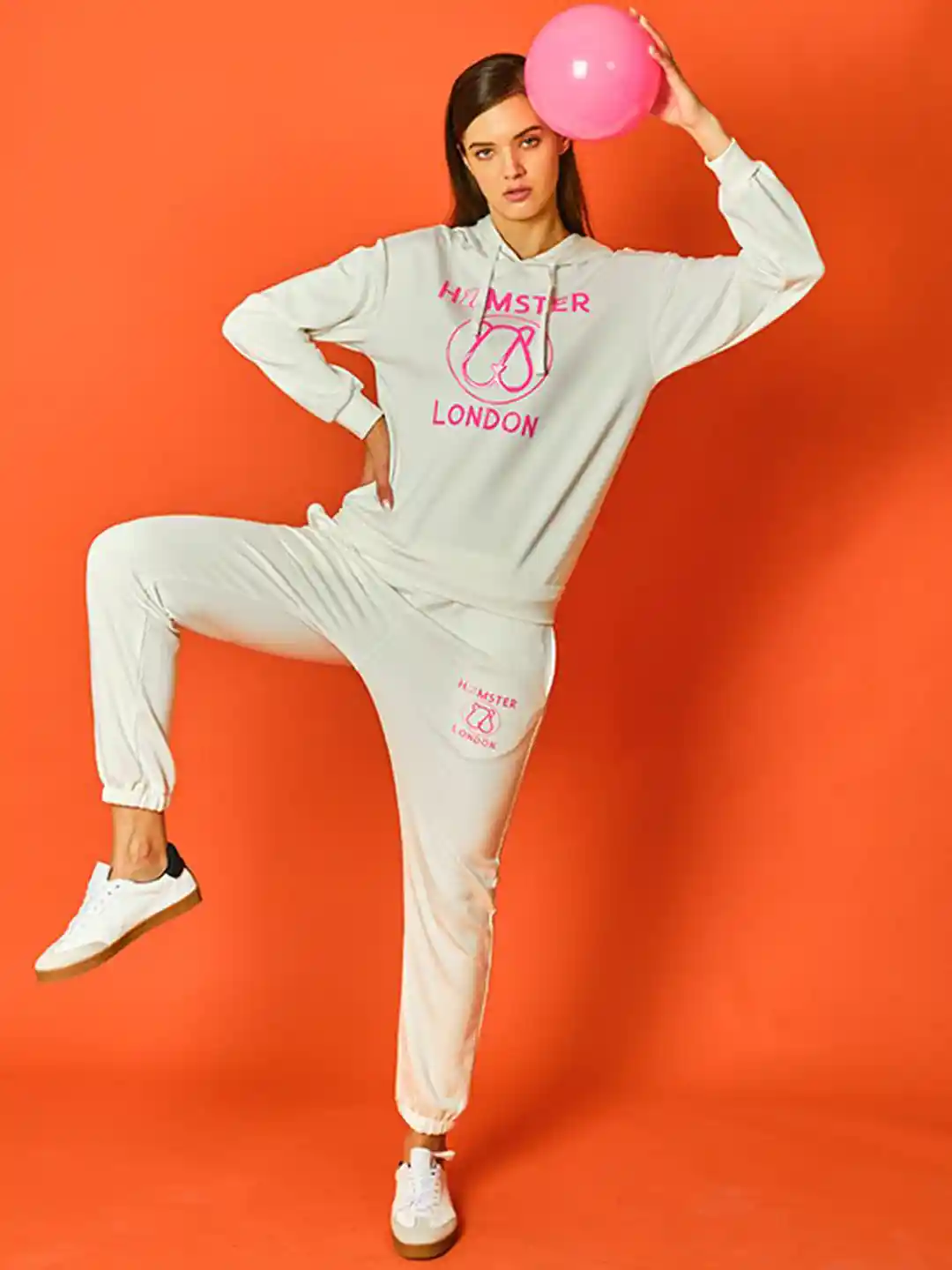 HAMSTER LONDON Printed Sweatshirt With Trousers