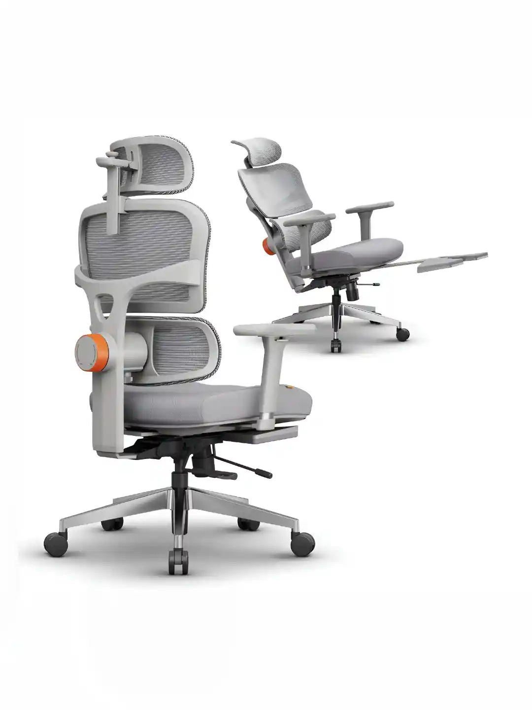 Buy DROGO Grey Study Lumbar Support Study Chair Study Chair
