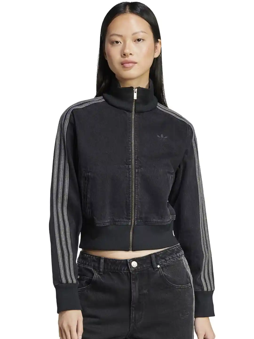 ADIDAS Originals Women Synthetic Crop Bomber Jacket