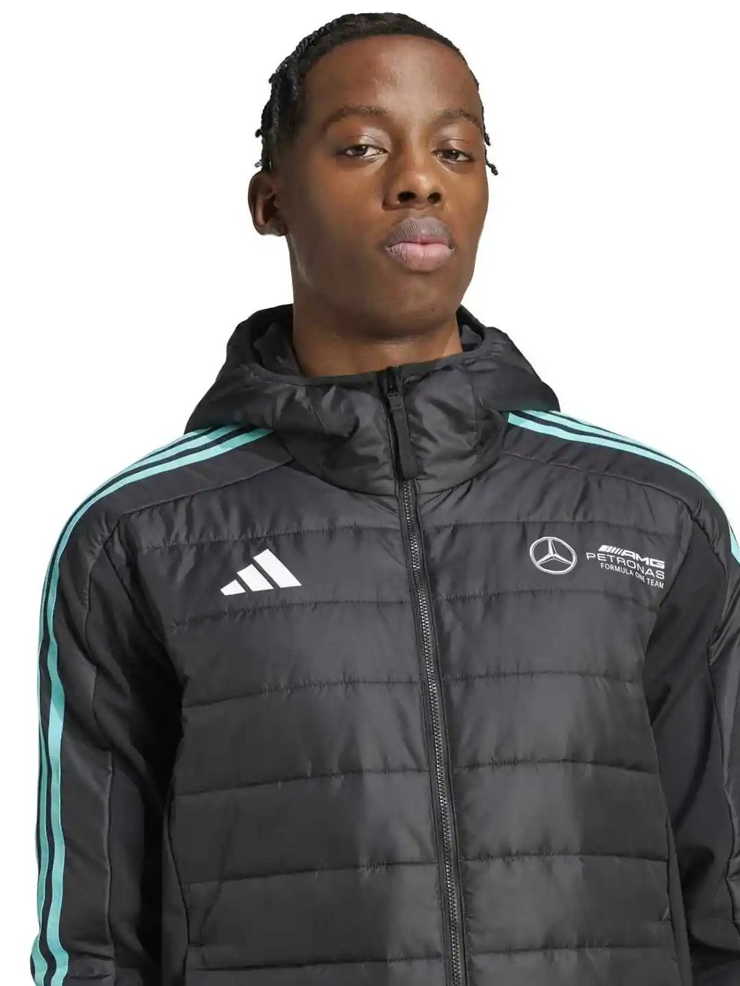 Padded Jacket Petronas Jacket For Sale Puma Mercedes Puma Black - Main Image