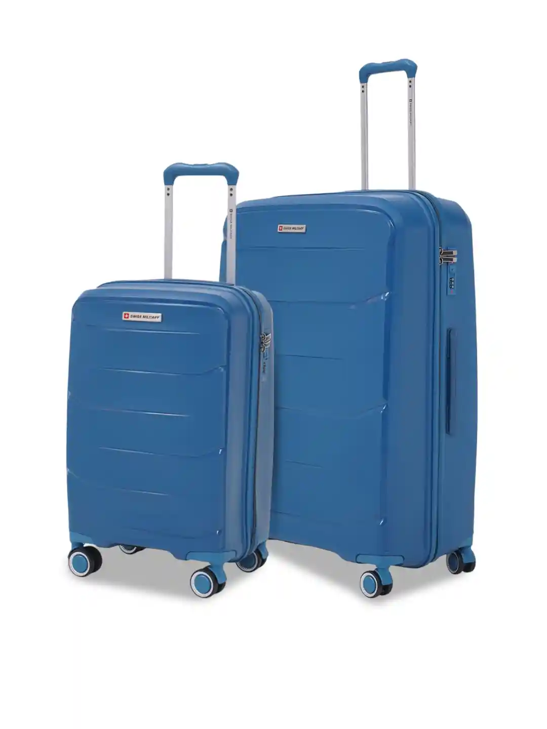 SWISS MILITARY Edge Set Of Hard Sided Trolley Bag