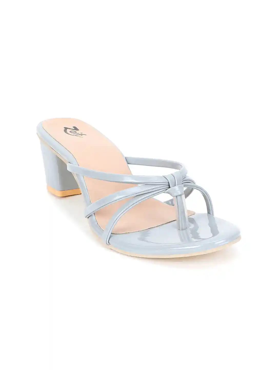 Strappy Heeled Gray Sandals Heels Perixir Strappy High Heels