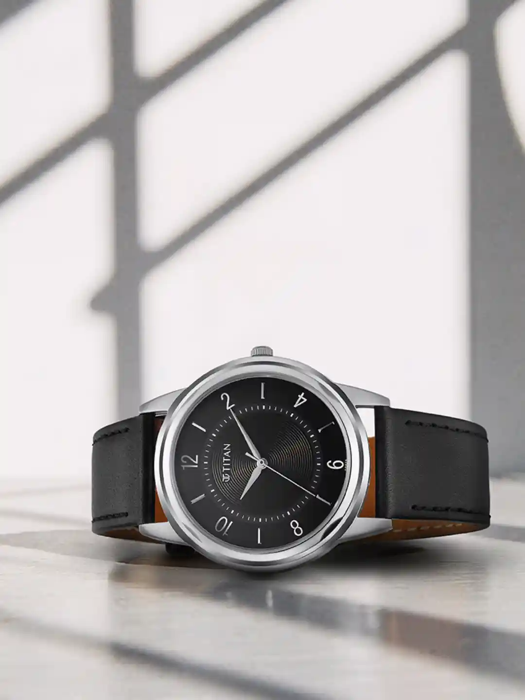 Buy Titan Men Karishma Analogue Watch 1638SL02-Black Watches for