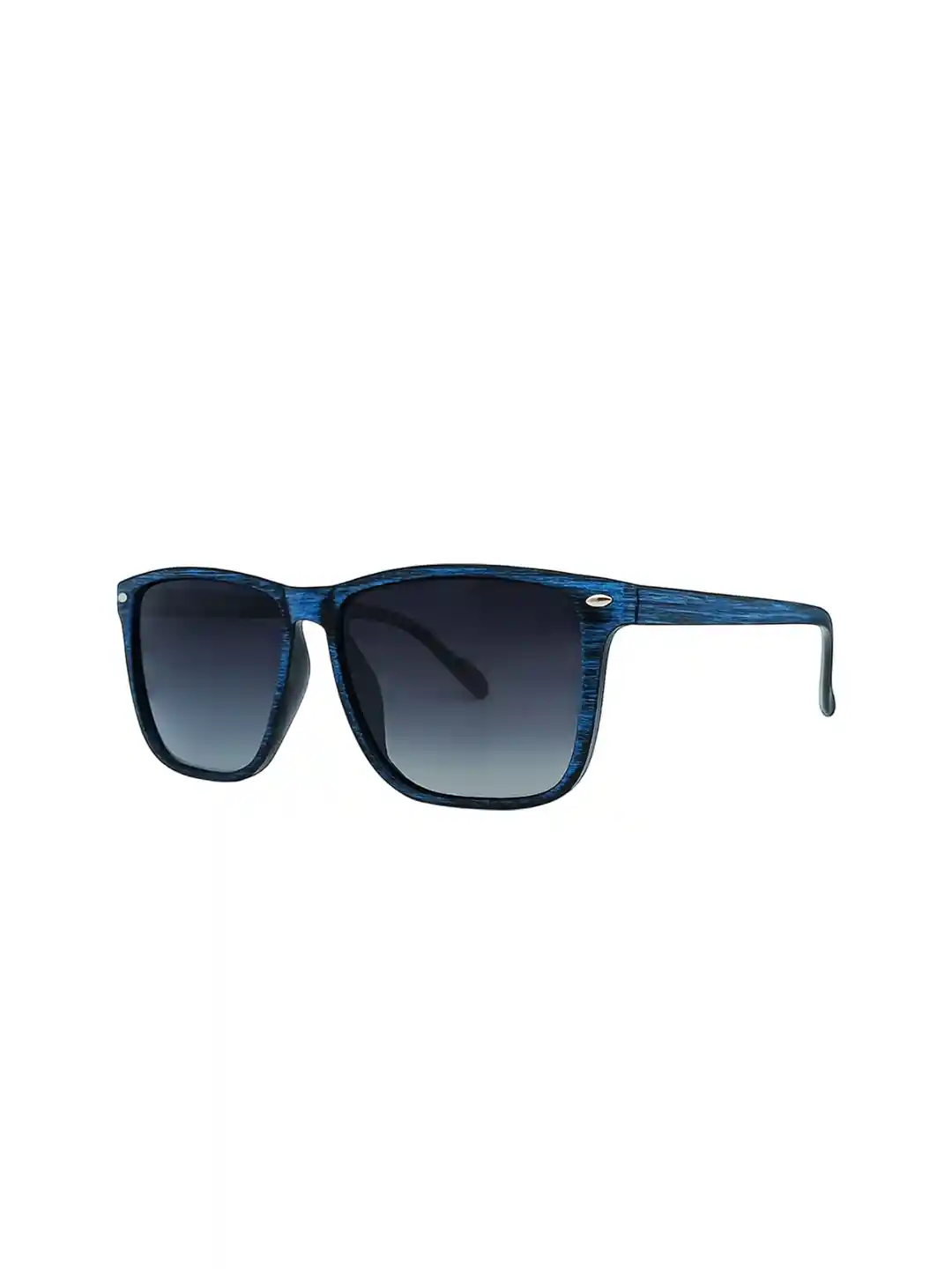 Buy Spartan Men Blue Lens Blue Square Sunglasses With Polarised