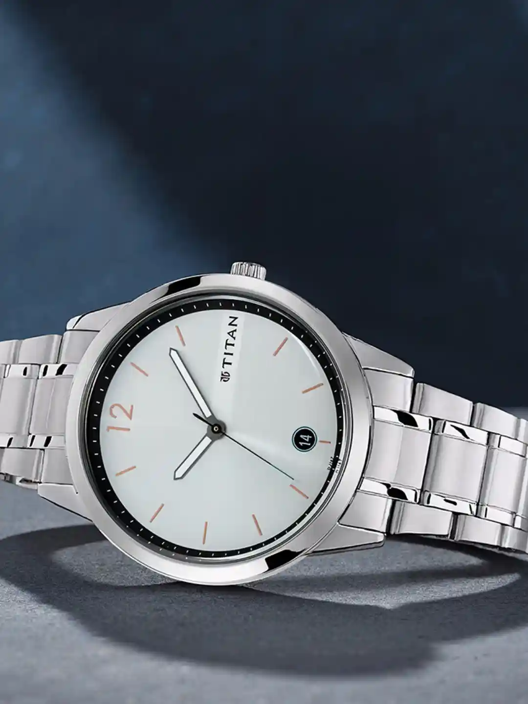 Buy Titan Neo Men Off White Analogue watch 1806SM01 Watches for