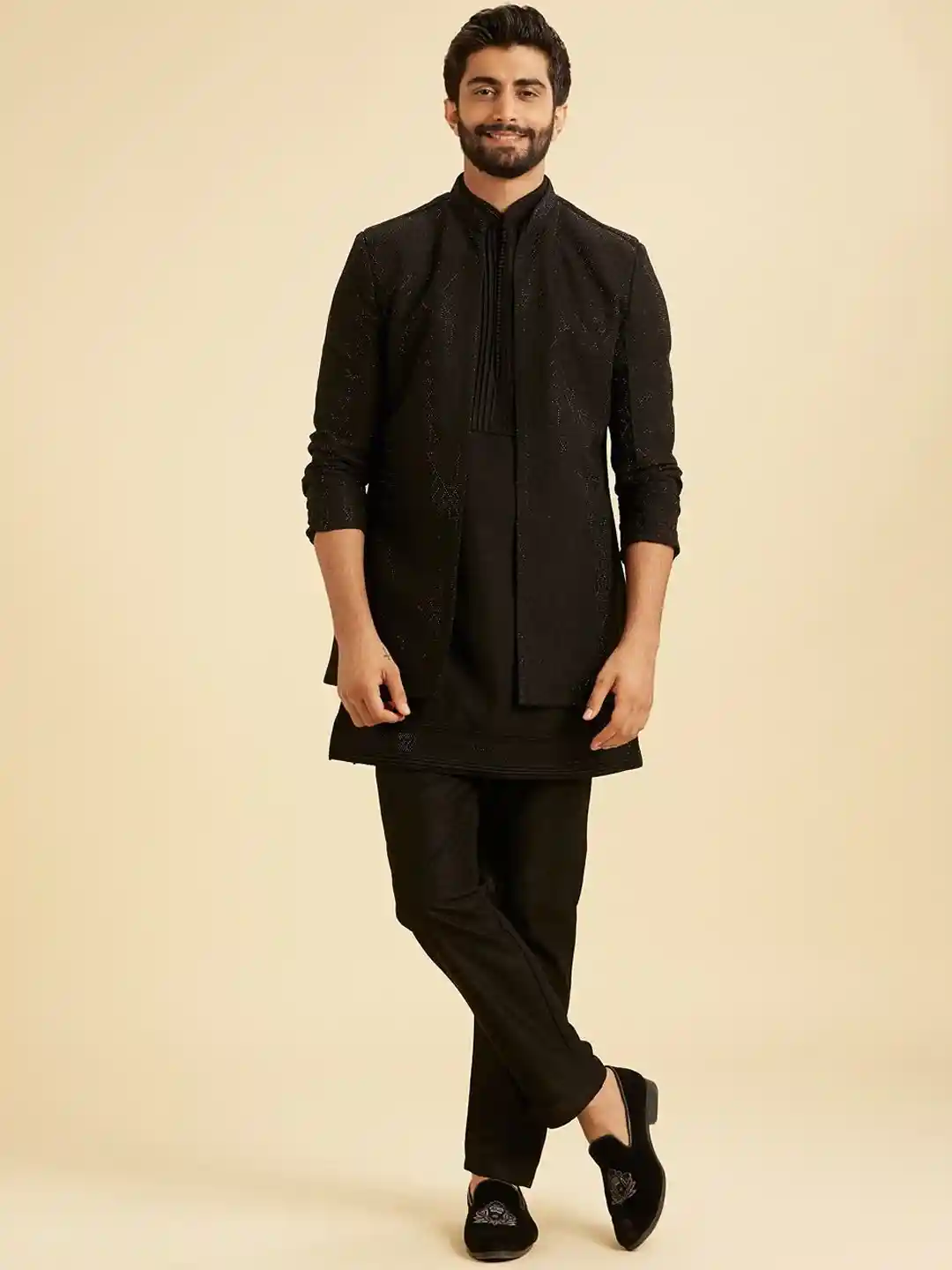 Indo Western Virat Kohli Kurta Manyavar Dress Manyavar Indo