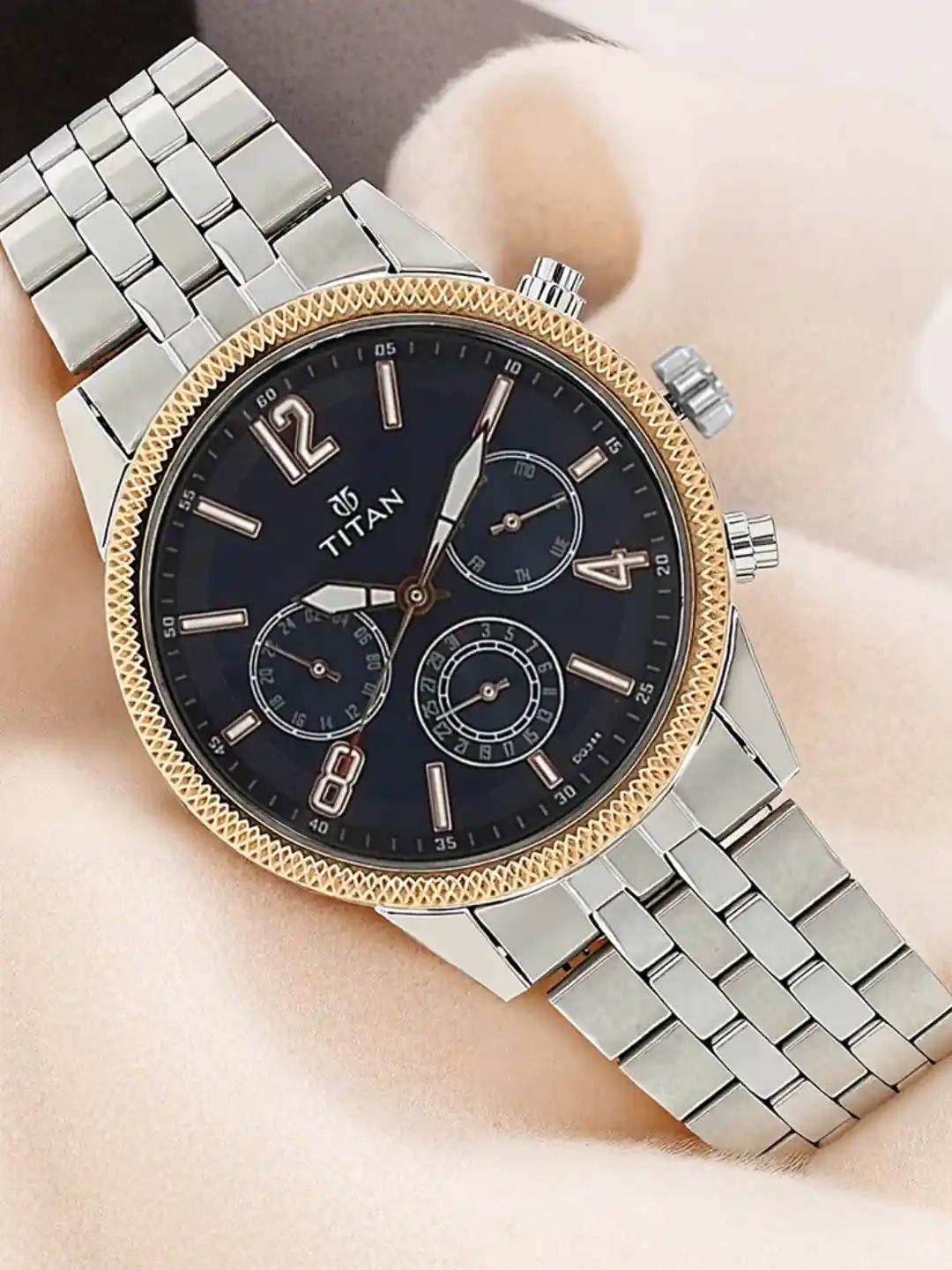 Buy Titan Workwear Men Blue Analogue watch NL1734KM01 Watches