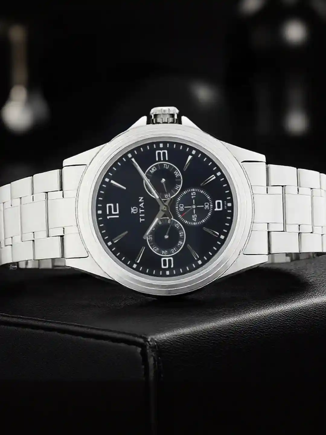 Buy Titan Eco Range Gents Men Blue Analogue watch NL1698SM02